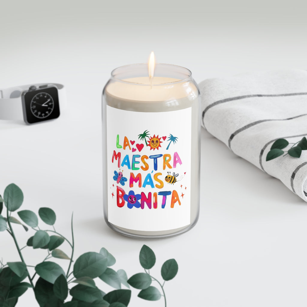 La maestra más bonita Scented Soy Candle