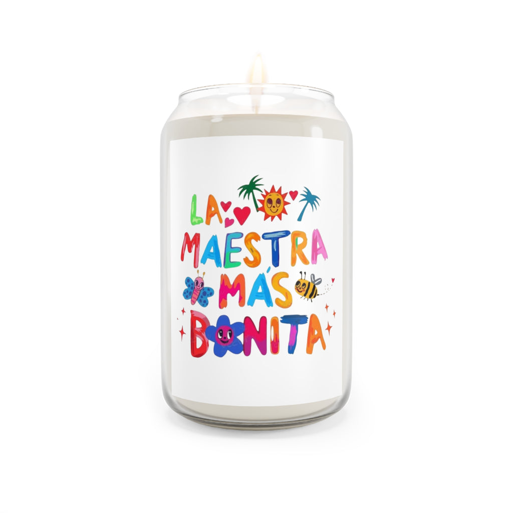 La maestra más bonita Scented Soy Candle