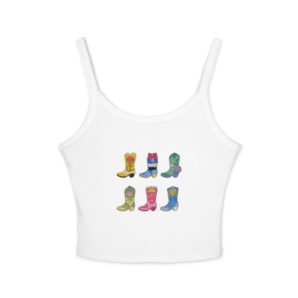 Cowboy Princess Spaghetti Strap Tank Top